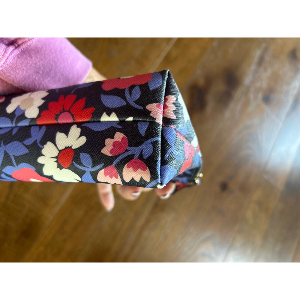 Kate Spade New York Cameron Street Daisy Briley Cosmetic Case Makeup Travel Bag - Picture 7 of 11